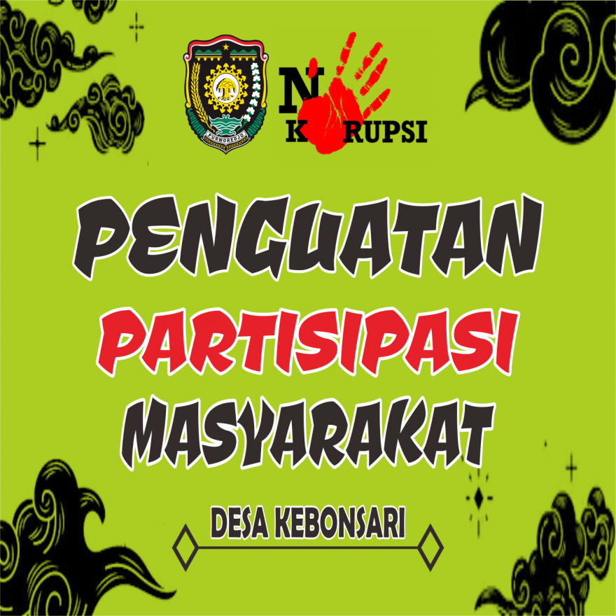 PENGUATAN PARTISIPASI MASYARAKAT